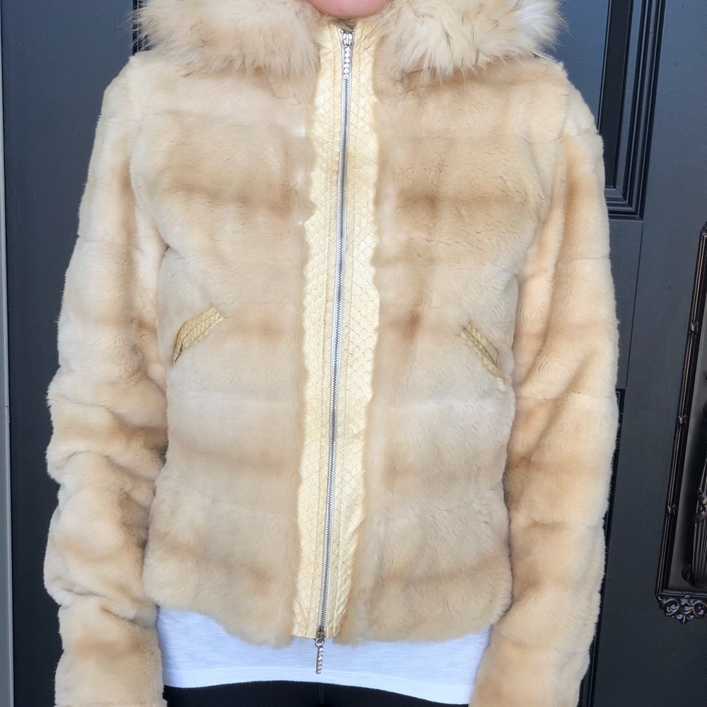 Mink fur coat